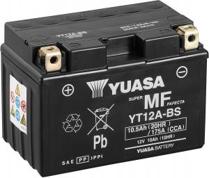 Batteri, YUASA YT12A-BS - Kastberga MC