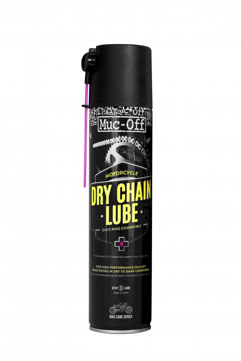 Muc-Off Motorcycle Dry Chain lube, 400ml - Kastberga MC